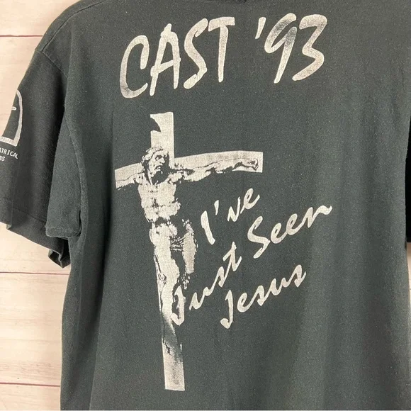 Vintage 1993 Jesus God T Shirt Large